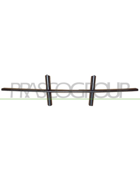 GRIGLIA PARAURTI ANTERIORE CENTRALE NERA BMW 5 SERIES E60-E61 Mod. 07-03 - 03-07