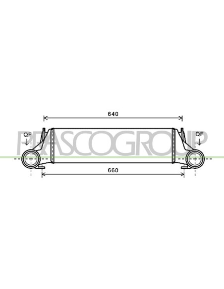 INTERCOOLER BMW X5 E53 Mod. 05-00 - 12-06