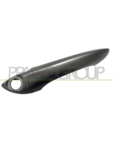 MANIGLIA ANTERIORE SINISTRA ESTERNA ARGENTO CON FORO NOTTOLINO BMW X5 E53 Mod. 05-00 - 12-06