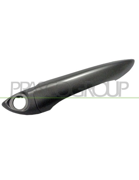 MANIGLIA ANTERIORE SINISTRA ESTERNA ARGENTO CON FORO NOTTOLINO BMW X5 E53 Mod. 05-00 - 12-06