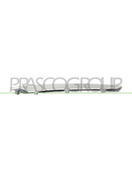 MODANATURA DESTRA PARAURTI ANTERIORE ARGENTO BMW X5 E70 Mod. 01-07 - 03-10