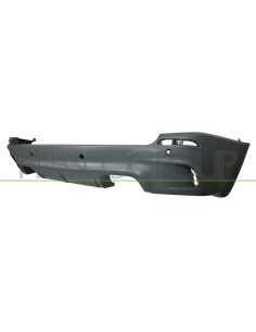PARAURTI POSTERIORE CON PRIMER CON FORI PDC+SUPPORTI CON TAPPO COPRI GANCIO BMW X5 E70N M TECH Mod. 05-10 - 05-13