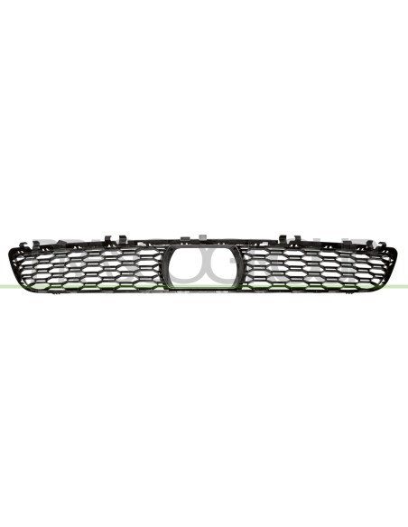 GRIGLIA PARAURTI ANTERIORE CENTRALE NERA CON CRUISE CONTROL ADATTIVO BMW 5 SERIES G30-G31-F90 M TECH Mod. 01-17 - 06-20