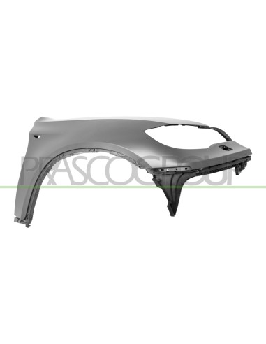 PARAFANGO ANTERIORE DESTRO PLASTICA CON PRIMER CON FORO LUCCIOLA CON FORO LAVAFARO BMW X6 E71 Mod. 01-08 - 06-14