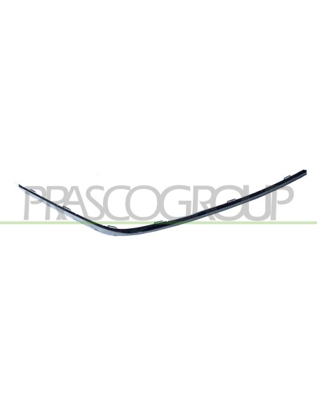 PROFILO MODANATURA DESTRA PARAURTI ANTERIORE CROMATO BMW 7 SERIES E65 Mod. 01-03 - 12-05
