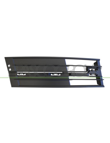 GRIGLIA DESTRA PARAURTI ANTERIORE NERA BMW 7 SERIES F01-F02 LCI Mod. 11-12 - 08-15