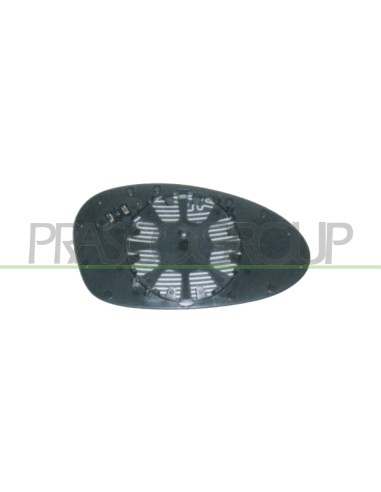 PIASTRA SPECCHIO SINISTRA TERMICA PIATTA BLU BMW 1 SERIES E87-E81 Mod. 08-04 - 04-07