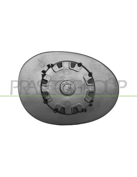 PIASTRA SPECCHIO SINISTRA ASFERICA CITROEN C1 Mod. 06-05 - 12-08