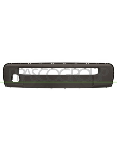 MODANATURA PARAURTI ANTERIORE CENTRALE NERA GOFFRATA CITROEN C1 Mod. 05-14