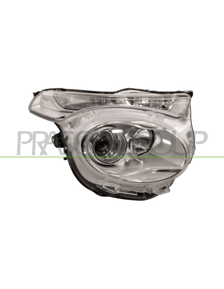 PROIETTORE DESTRO H7+H7 ELETTRICO SENZA MOTORE VERSIONE VALEO CITROEN C1 Mod. 05-14
