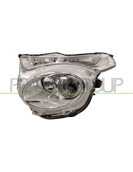 PROIETTORE SINISTRO H7+H7 ELETTRICO SENZA MOTORE VERSIONE VALEO CITROEN C1 Mod. 05-14