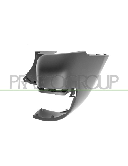 CANTONALE DESTRO PARAURTI POSTERIORE NERO GOFFRATO MOD. 2 PORTE BATTENTI PASSO CORTO PEUGEOT PARTNER Mod. 06-15 - 02-18