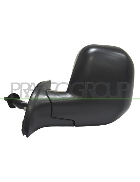 RETROVISORE SINISTRO A CAVI NERO CONVESSO PEUGEOT PARTNER Mod. 04-08 - 12-11
