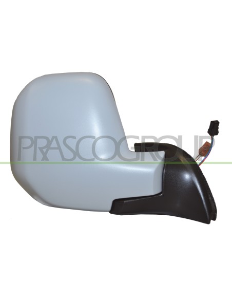 RETROVISORE DESTRO ELETTRICO TERMICO CON PRIMER CON SONDA CONVESSO PEUGEOT PARTNER Mod. 04-08 - 12-11