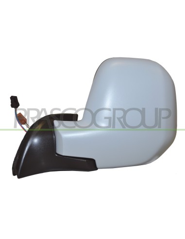 RETROVISORE SINISTRO ELETTRICO TERMICO CON PRIMER CONVESSO PEUGEOT PARTNER Mod. 04-08 - 12-11