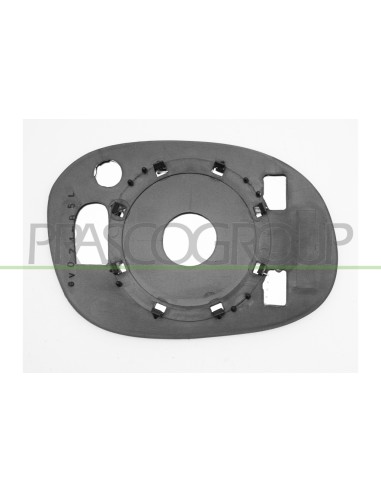 PIASTRA SPECCHIO SINISTRA ASFERICA PEUGEOT 206 PLUS Mod. 08-09 - 05-13
