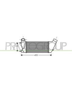 INTERCOOLER CITROEN JUMPY - DISPATCH Mod. 01-07 - 02-16