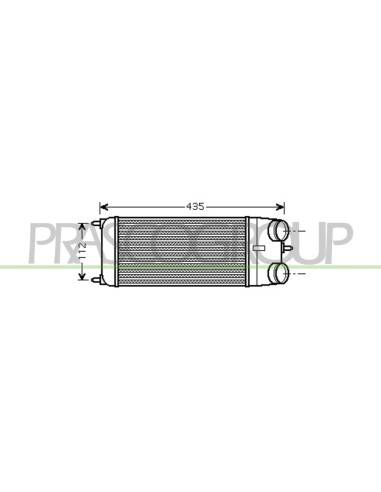 INTERCOOLER CITROEN C2 Mod. 01-08 - 03-10