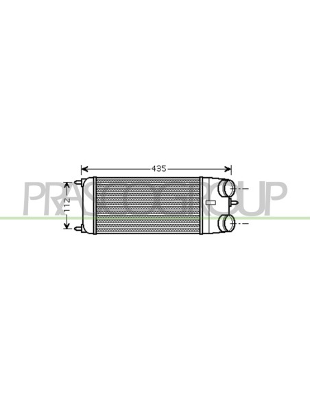 INTERCOOLER CITROEN C2 Mod. 01-08 - 03-10