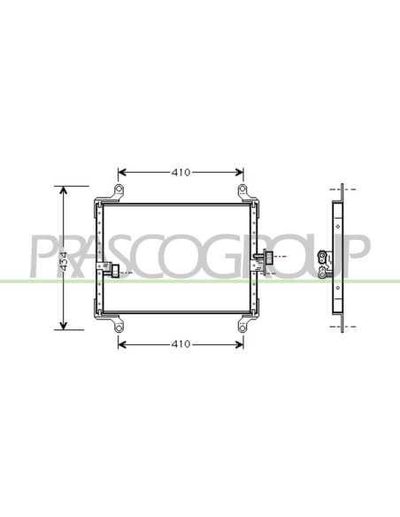 CONDENSATORE CITROEN - JUMPER - Mod. 07-94 - 12-01