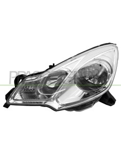 PROIETTORE SINISTRO H1+H7 ELETTRICO CROMATO CON MOTORE CITROEN C3 Mod. 06-13 - 08-16