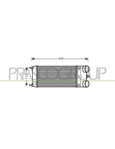 INTERCOOLER CITROEN C3 Mod. 09-09 - 05-13