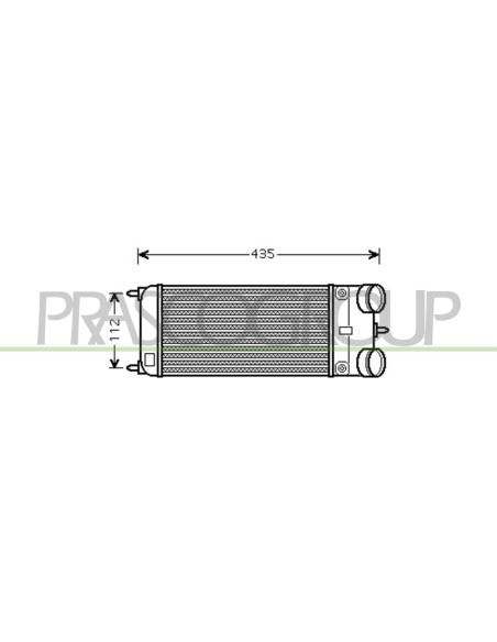 INTERCOOLER CITROEN - C3 - Mod. 09-09 - 05-13