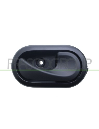 MANIGLIA ANTERIORE-POSTERIORE DESTRA INTERNA CON LEVA NERA CON MOSTRINA NERA CLIP DACIA SANDERO Mod. 06-08 - 12-12