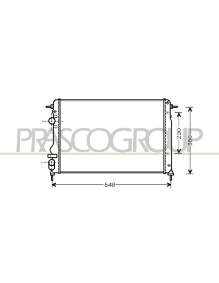 RADIATORE RENAULT SCENIC Mod. 07-03 - 10-06