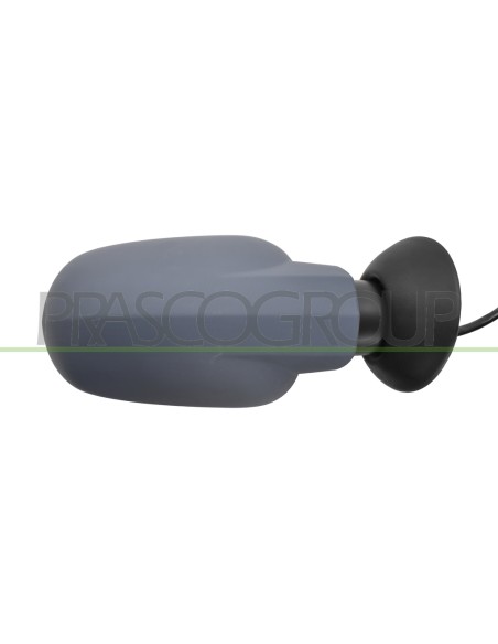 RETROVISORE DESTRO ELETTRICO CON PRIMER TERMICO CONVESSO 5 PINS RENAULT LOGAN Mod. 06-05 - 09-08