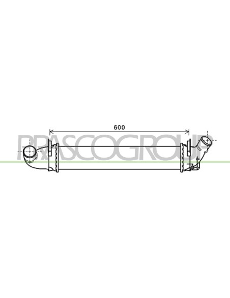 INTERCOOLER DACIA LOGAN Mod. 06-05 - 09-08
