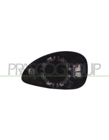 PIASTRA SPECCHIO DESTRA TERMICA CONVESSA BLU CITROEN C4 Mod. 09-04 - 09-08