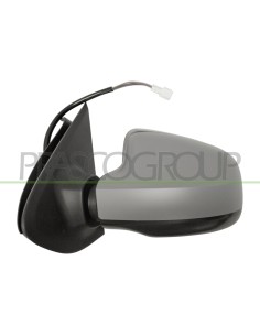 RETROVISORE SINISTRO ELETTRICO TERMICO CON PRIMER CONVESSO DACIA SANDERO STEPWAY Mod. 01-13 - 12-16