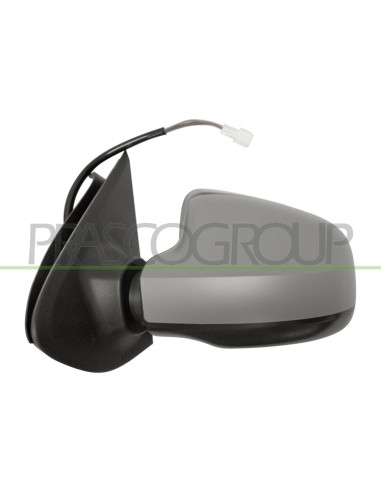 RETROVISORE SINISTRO ELETTRICO TERMICO CON PRIMER CONVESSO DACIA SANDERO STEPWAY Mod. 01-13 - 12-16