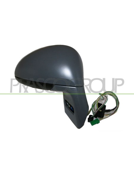 RETROVISORE DESTRO ELETTRICO TERMICO CON PRIMER CON SONDA CONVESSO BLU CITROEN C4 Mod. 09-04 - 09-08