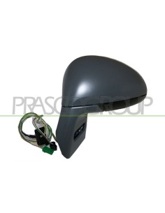 RETROVISORE SINISTRO ELETTRICO TERMICO CON PRIMER CONVESSO BLU CITROEN C4 Mod. 09-04 - 09-08