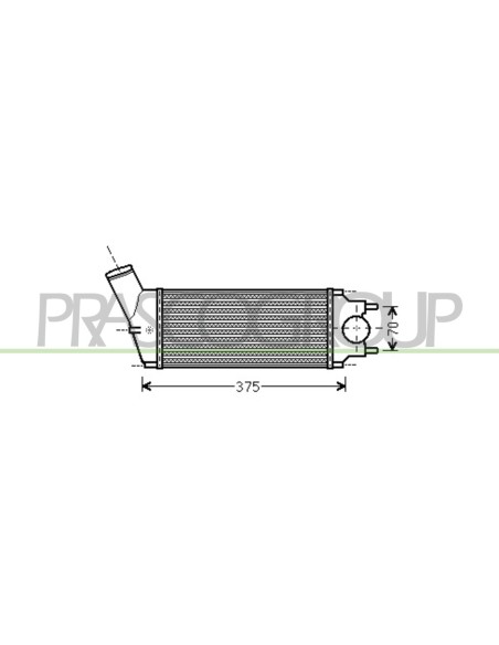 INTERCOOLER CITROEN C4 Mod. 09-04 - 09-08