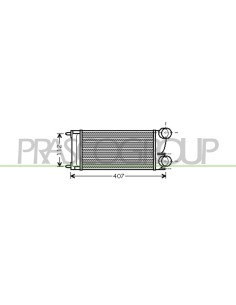 INTERCOOLER CITROEN C4 Mod. 10-08 - 10-10