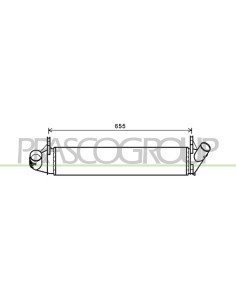 INTERCOOLER DACIA - DUSTER - Mod. 05-10 - 05-13