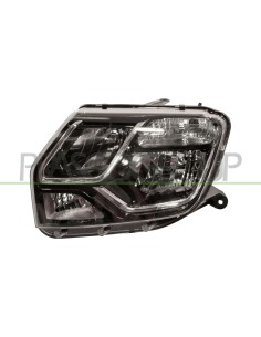 PROIETTORE SINISTRO H1+H7 SENZA CAVI CON FANALE BLU DACIA DUSTER Mod. 06-13 - 12-17