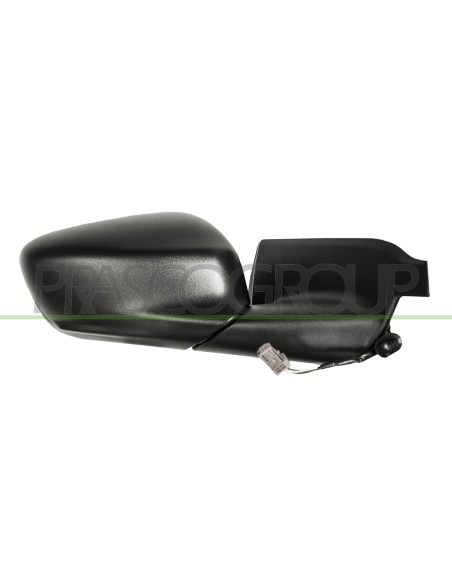 RETROVISORE DESTRO ELETTRICO NERO CON SONDA CONVESSO 5 PINS 2 CONNETTORI CITROEN C4 CACTUS Mod. 06-14 - 03-18