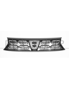 GRIGLIA RADIATORE NERA CON MODANATURE CROMATE DACIA DUSTER Mod. 01-18 - 08-21
