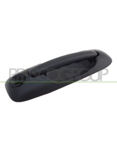 MANIGLIA ANTERIORE DESTRA ESTERNA NERA LISCIA CON FORO NOTTOLINO CHRYSLER-DODGE VOYAGER CARAVAN Mod. 03-01 - 02-04
