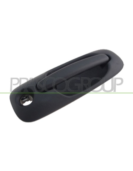 MANIGLIA PORTA SCORREVOLE SINISTRA ESTERNA NERA CON FORO NOTTOLINO CHRYSLER-DODGE VOYAGER CARAVAN Mod. 03-01 - 02-04