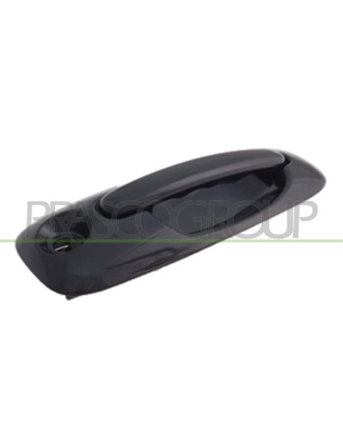 MANIGLIA PORTA SCORREVOLE DESTRA ESTERNA NERA LISCIA CON FORO NOTTOLINO CHRYSLER-DODGE VOYAGER CARAVAN Mod. 03-01 - 02-04