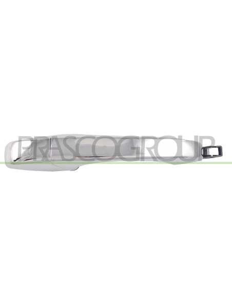 MANIGLIA PORTA SCORREVOLE DESTRA-SINISTRA ESTERNA CROMATA SENZA FORO NOTTOLINO CHRYSLER-DODGE GRAND VOYAGER Mod. 01-08 - 05-11