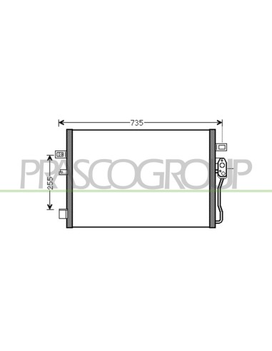 CONDENSATORE CHRYSLER-DODGE JOURNEY Mod. 03-08 - 12-10