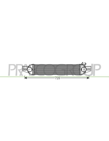 INTERCOOLER CITROEN NEMO Mod. 01-08 - 04-16