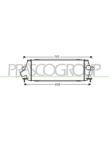 INTERCOOLER NISSAN PRIMASTAR Mod. 01-07 - 12-15