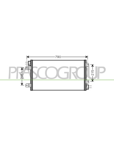 CONDENSATORE RENAULT MASTER Mod. 01-04 - 12-09